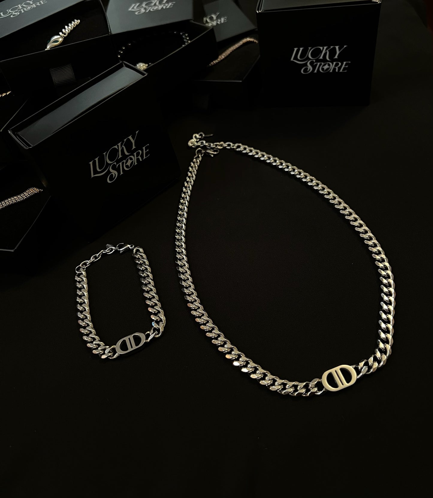 Set D & Dior (Collar + Pulsera)
