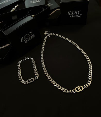 Set D & Dior (Collar + Pulsera)